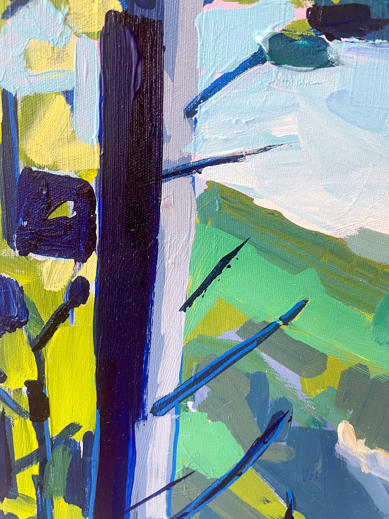 Through the Trees, 40x20