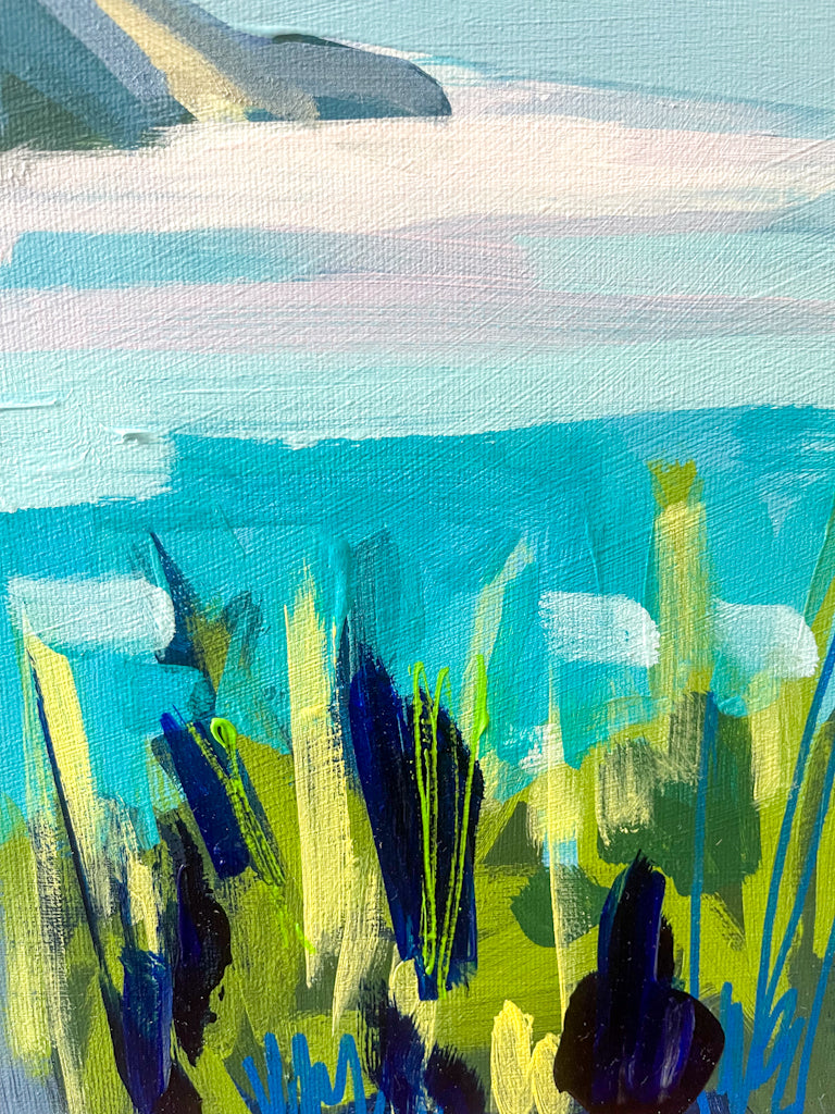 Through the Trees, 40x20