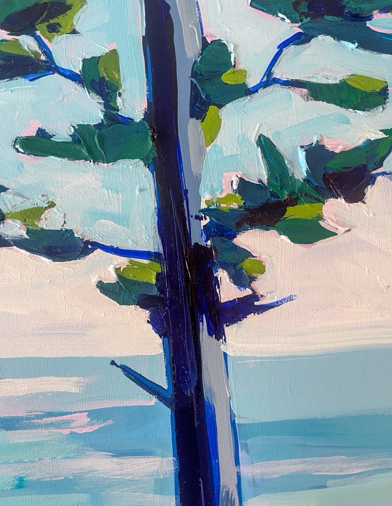 Through the Trees, 40x20