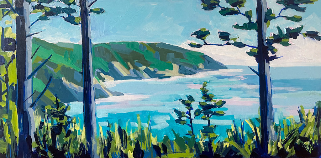 Through the Trees, 40x20