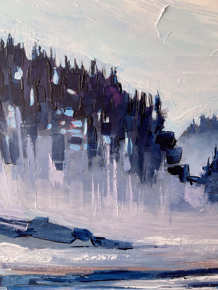 Tofino Fog, 36x48 inches