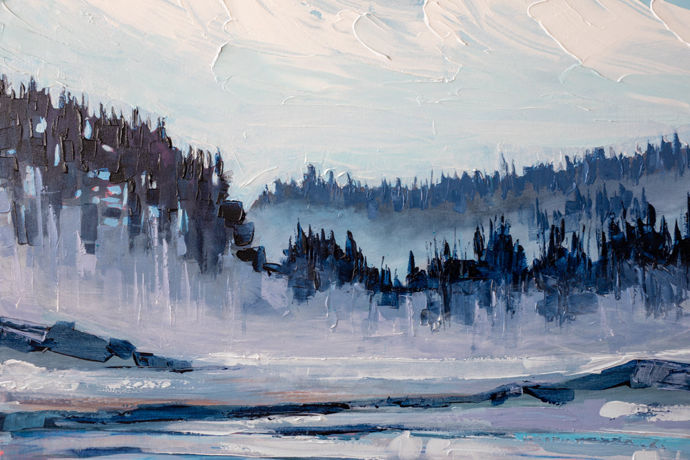Tofino Fog, 36x48 inches