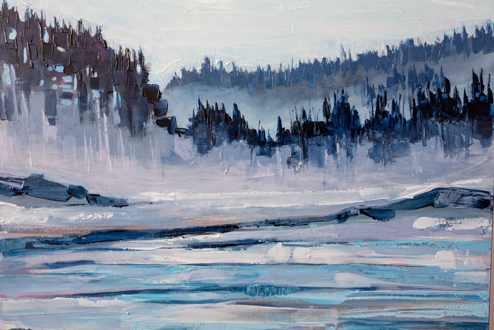 Tofino Fog, 36x48 inches