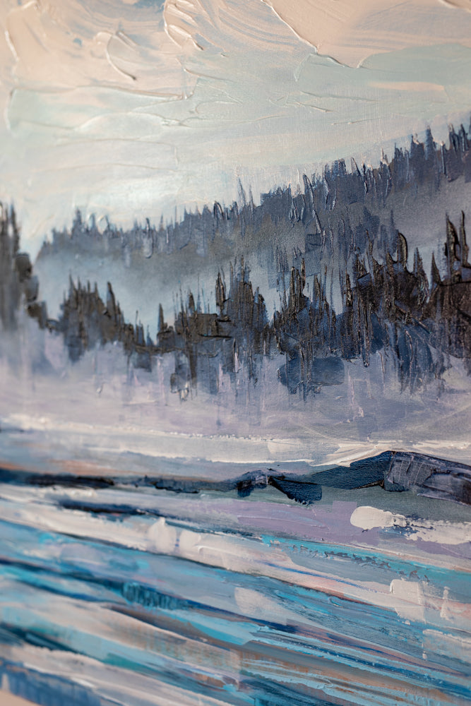 Tofino Fog, 36x48 inches
