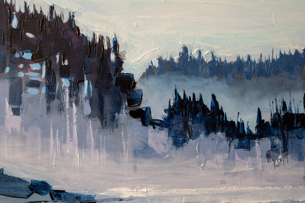 Tofino Fog, 36x48 inches