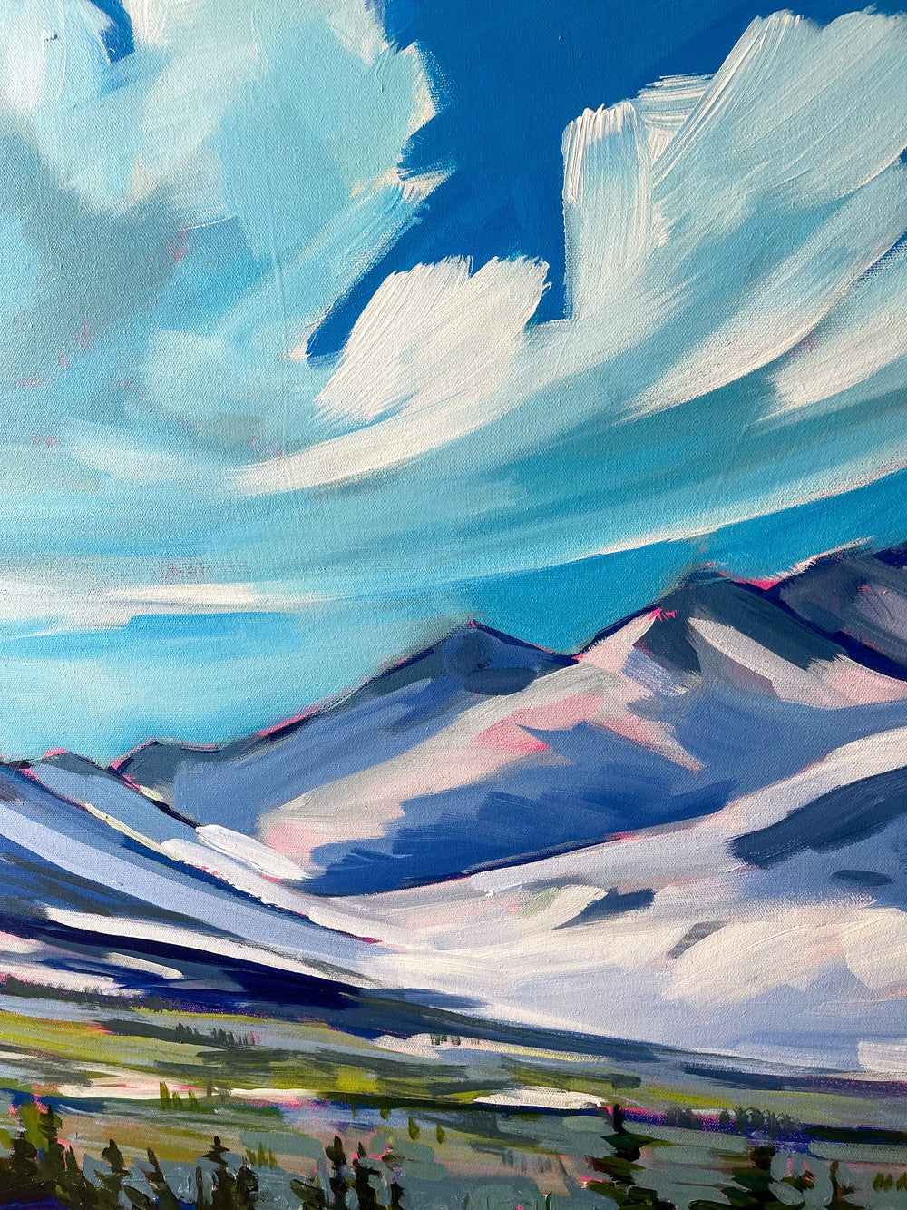 Tundra I, 30x40 inches