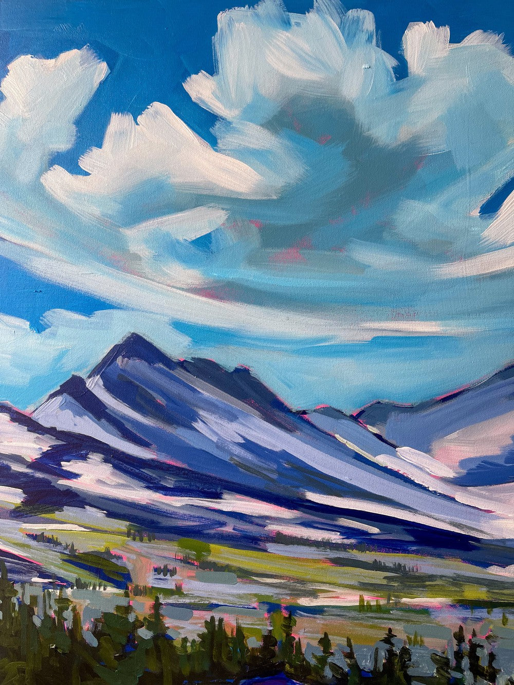 Tundra I, 30x40 inches