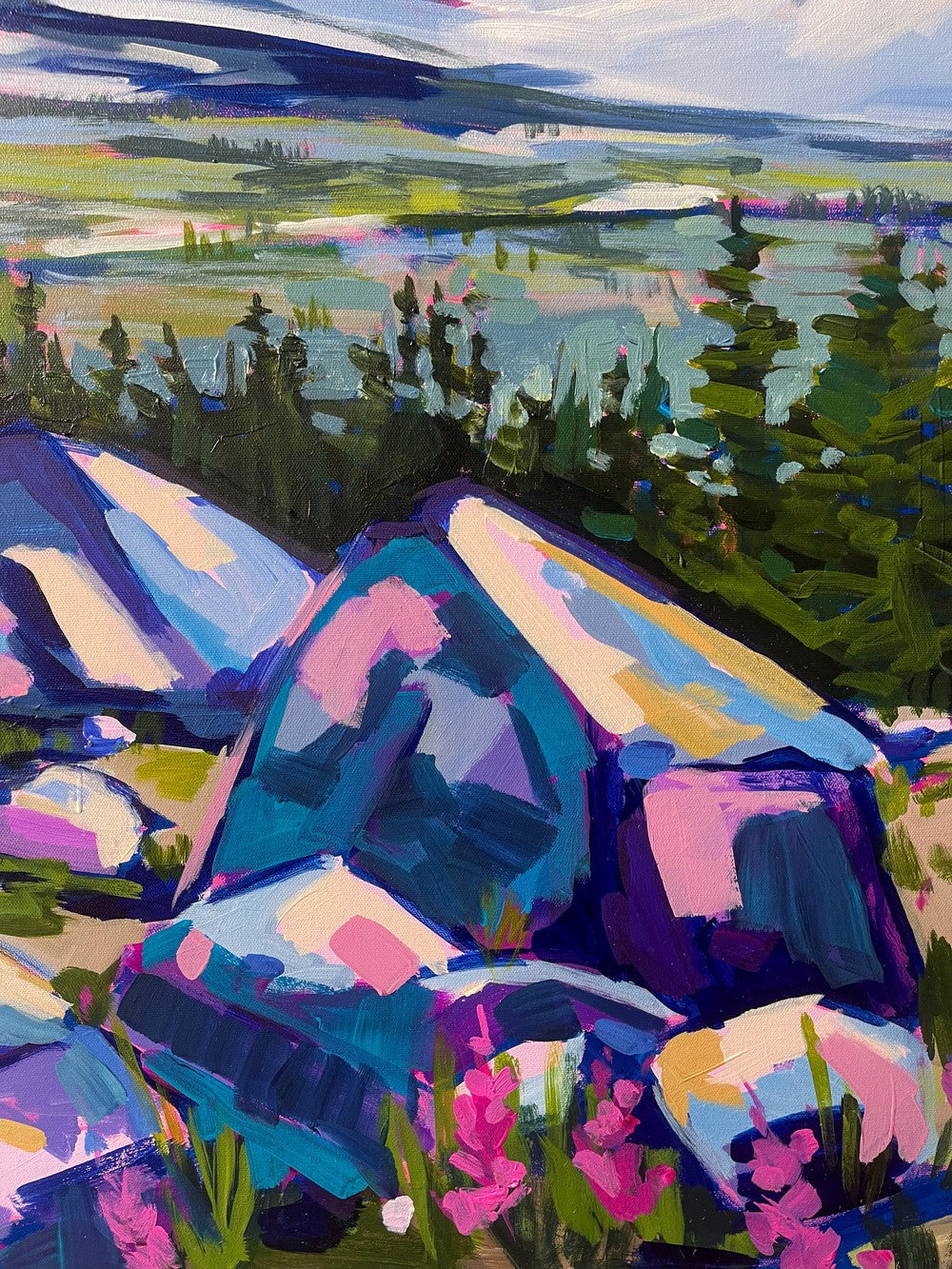 Tundra I, 30x40 inches