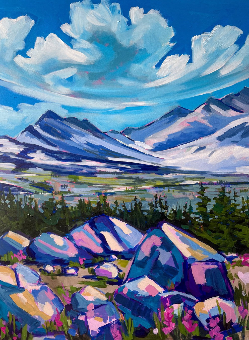 Tundra I, 30x40 inches