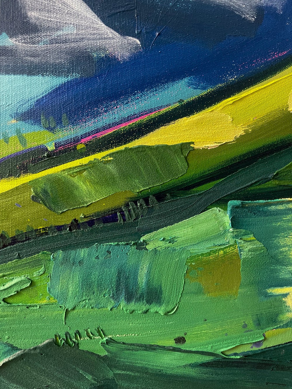 Tundra II, 40x30 inches