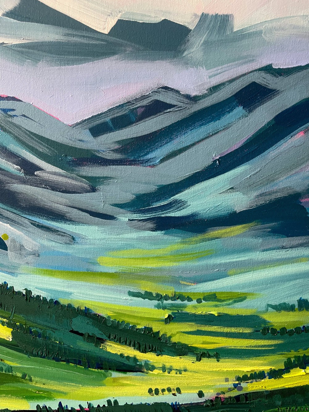 Tundra II, 40x30 inches