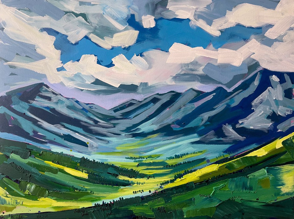 Tundra II, 40x30 inches
