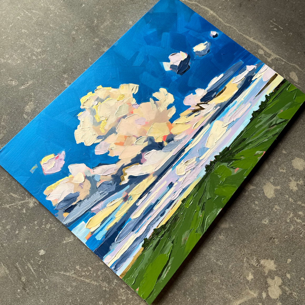 Where Light Lingers, 48x36