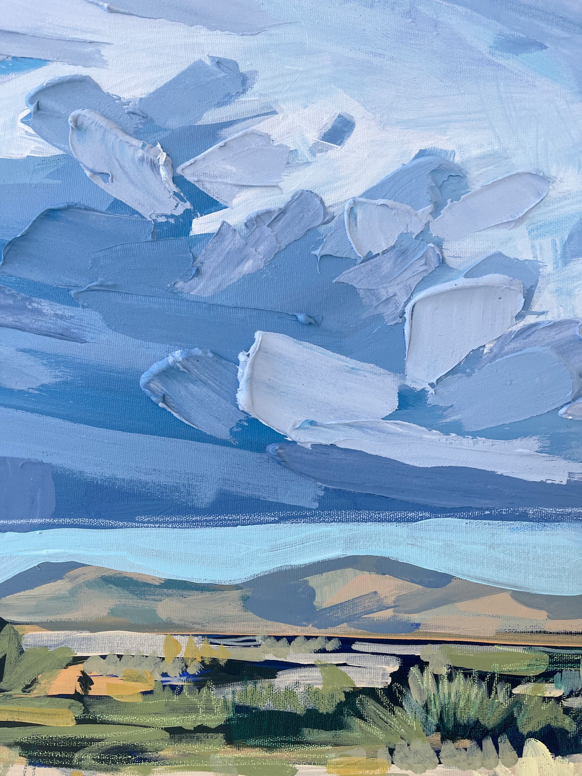 Before The Rainbow, 24x72