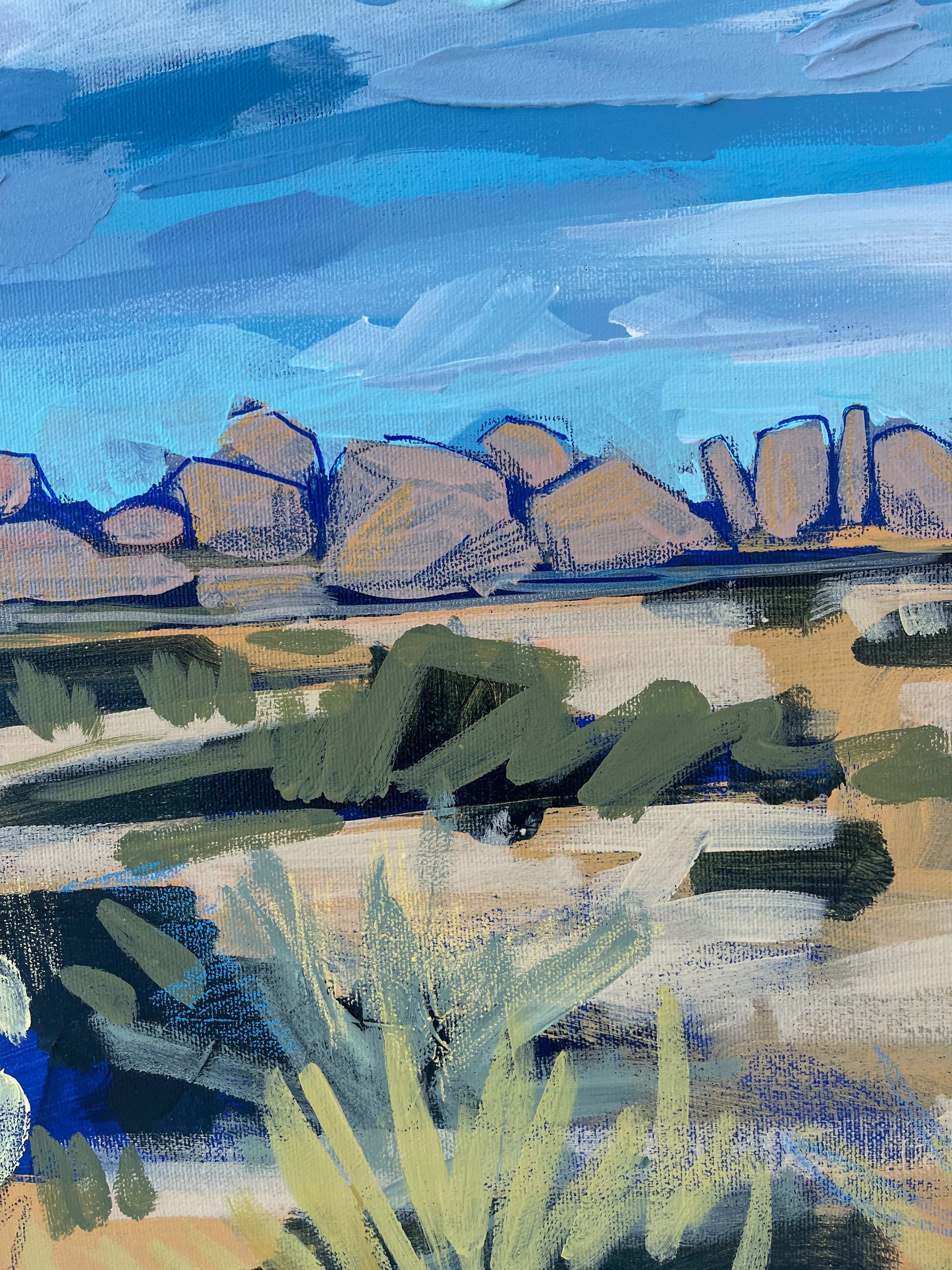 Before The Rainbow, 24x72