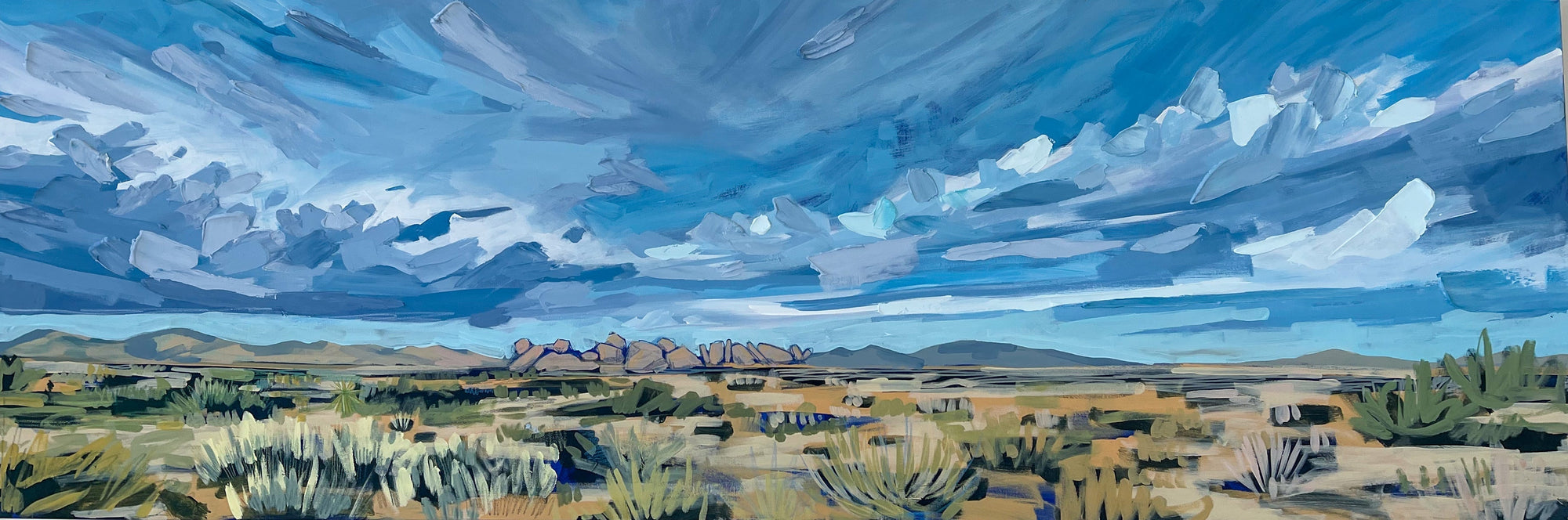 Before The Rainbow, 24x72