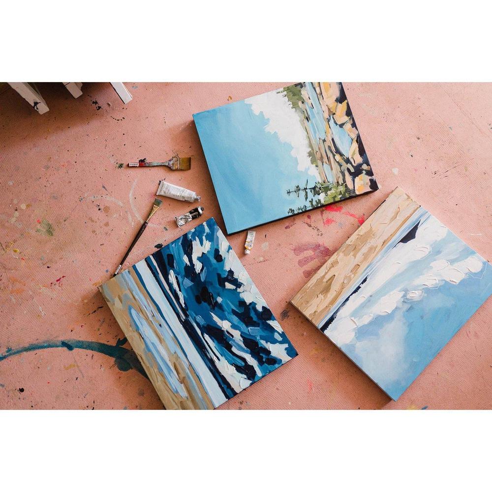 Beach | Original Painting | 20x24-Original Painting-Amy Dixon Art + Design