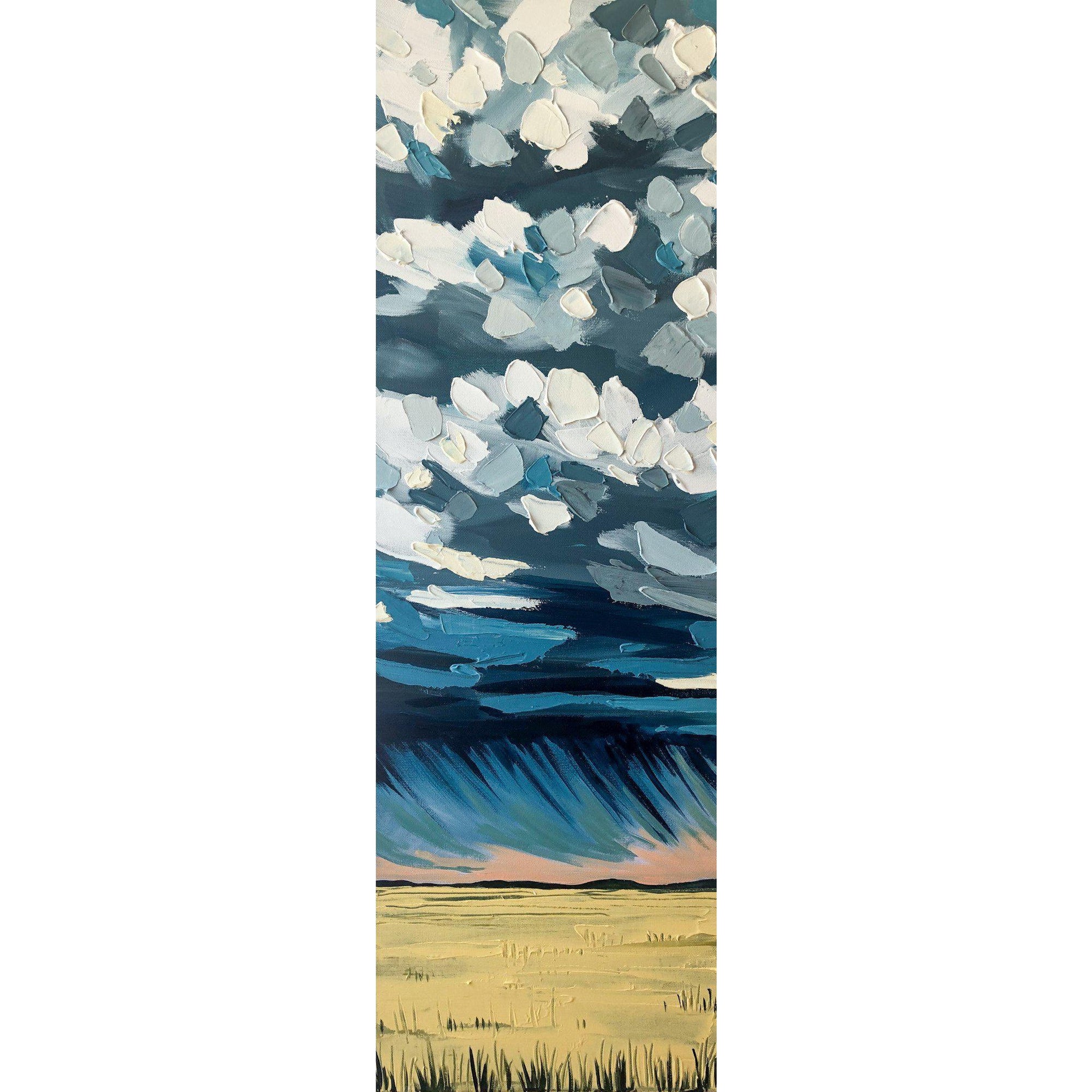Amy Dixon art artist edmonton alberta canola field prairie
