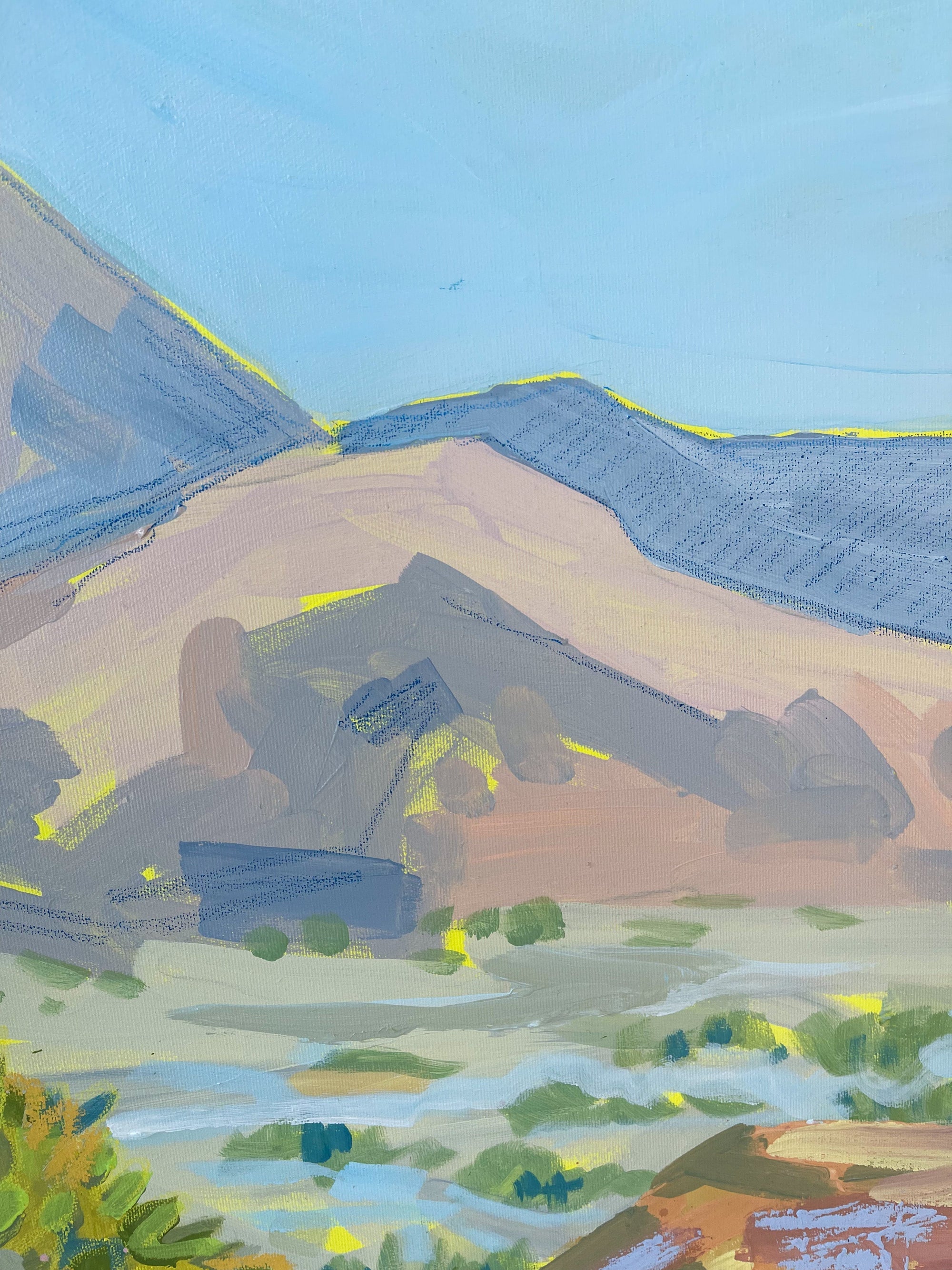 Desert Glow II, 36x36