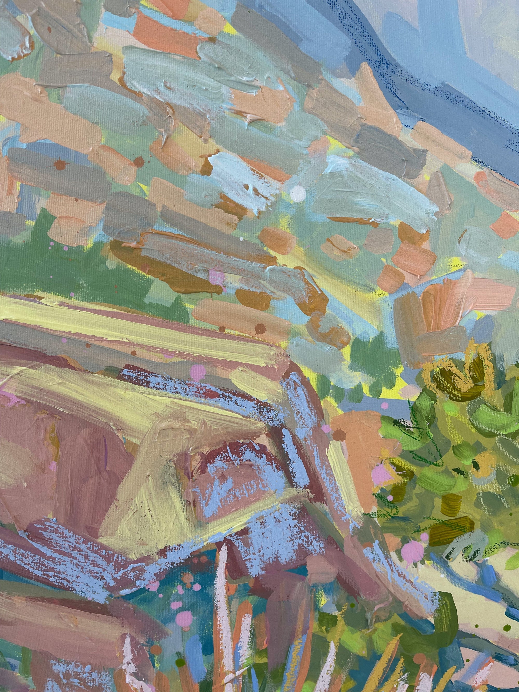 Desert Glow II, 36x36