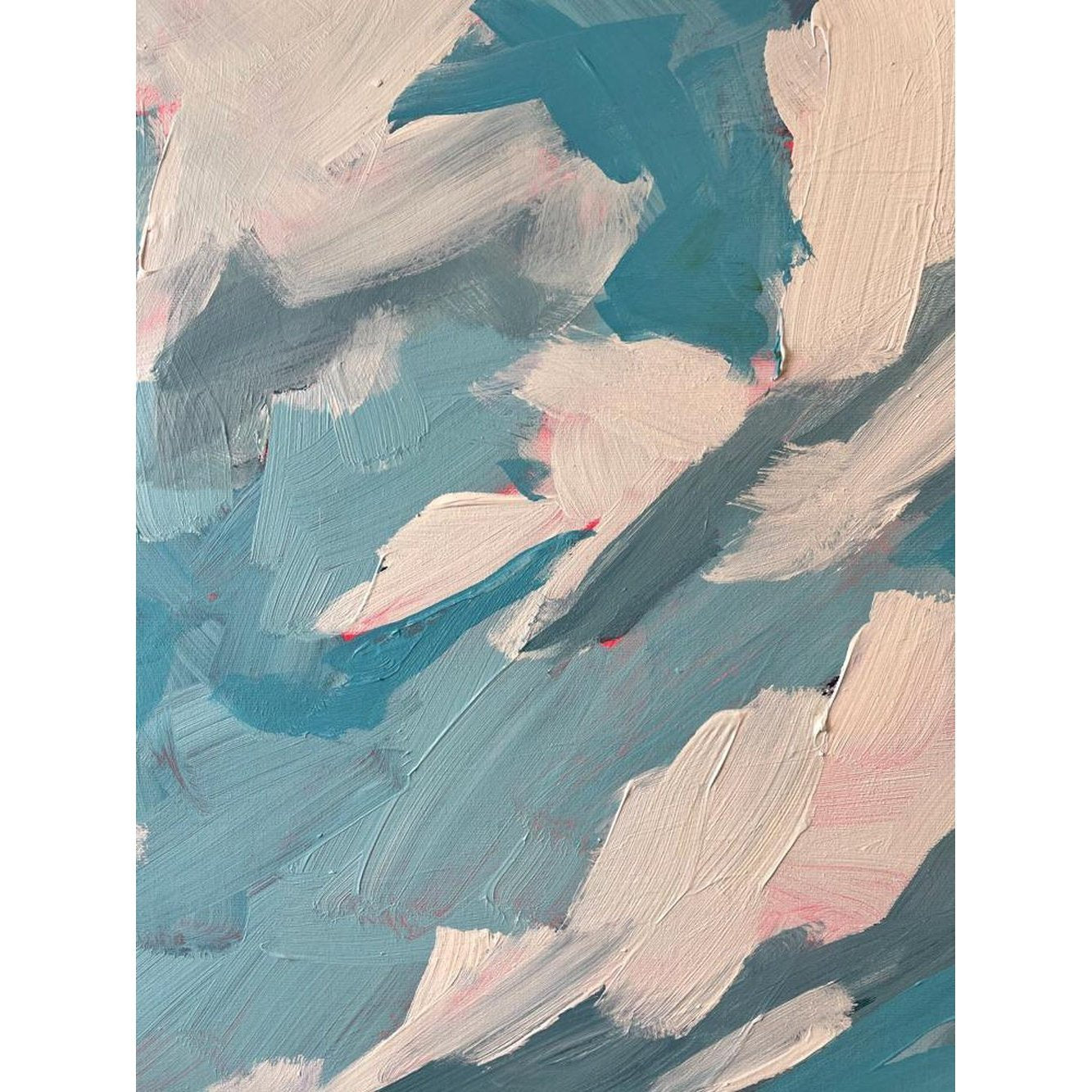 Emerald Lake II | 30x40 | Acrylic on Canvas-Original Painting-Amy Dixon Art + Design