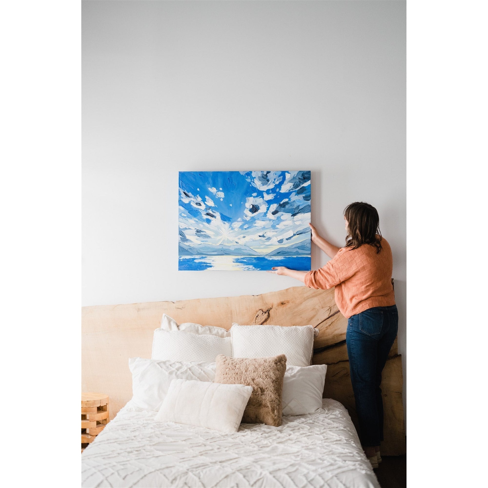 Mountain 3, 40x30-Original Painting-Amy Dixon Art + Design