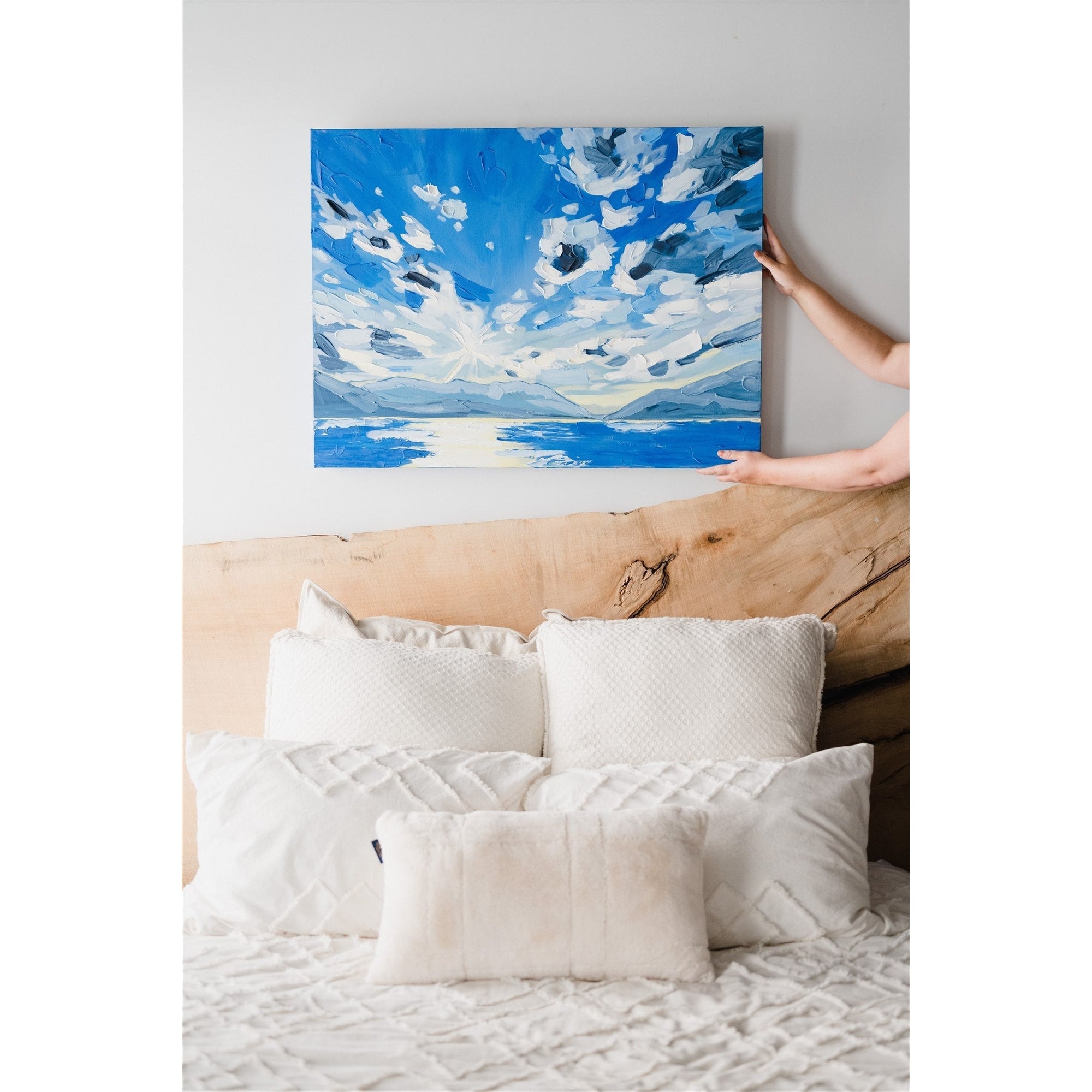 Mountain 3, 40x30-Original Painting-Amy Dixon Art + Design