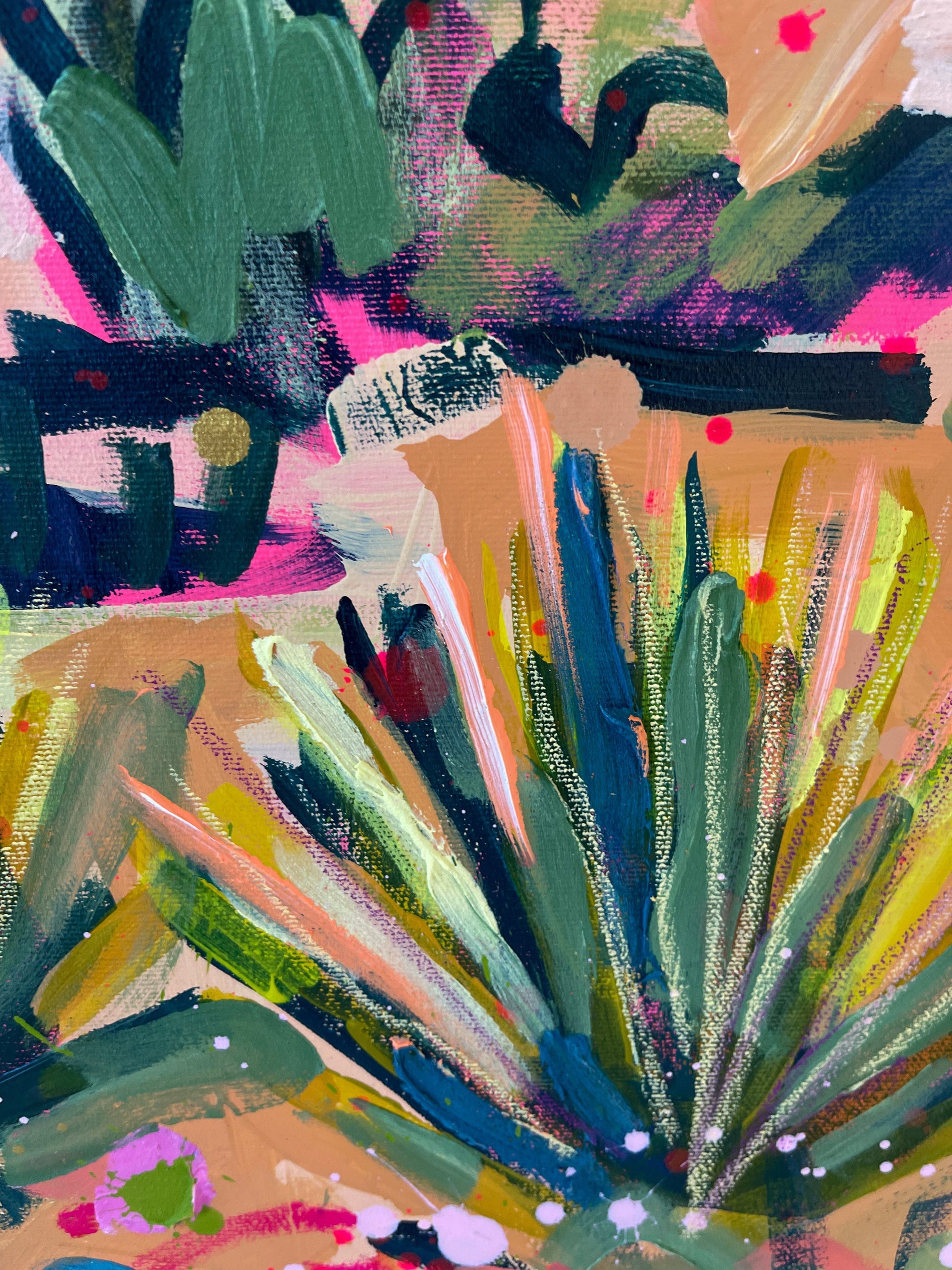 Mojave Sunset, 36x48