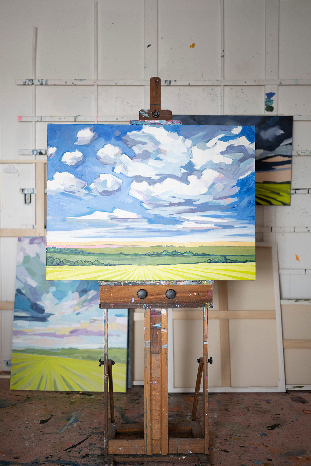 Pastures | Original Painting | 30x40-Original Painting-Amy Dixon Art + Design