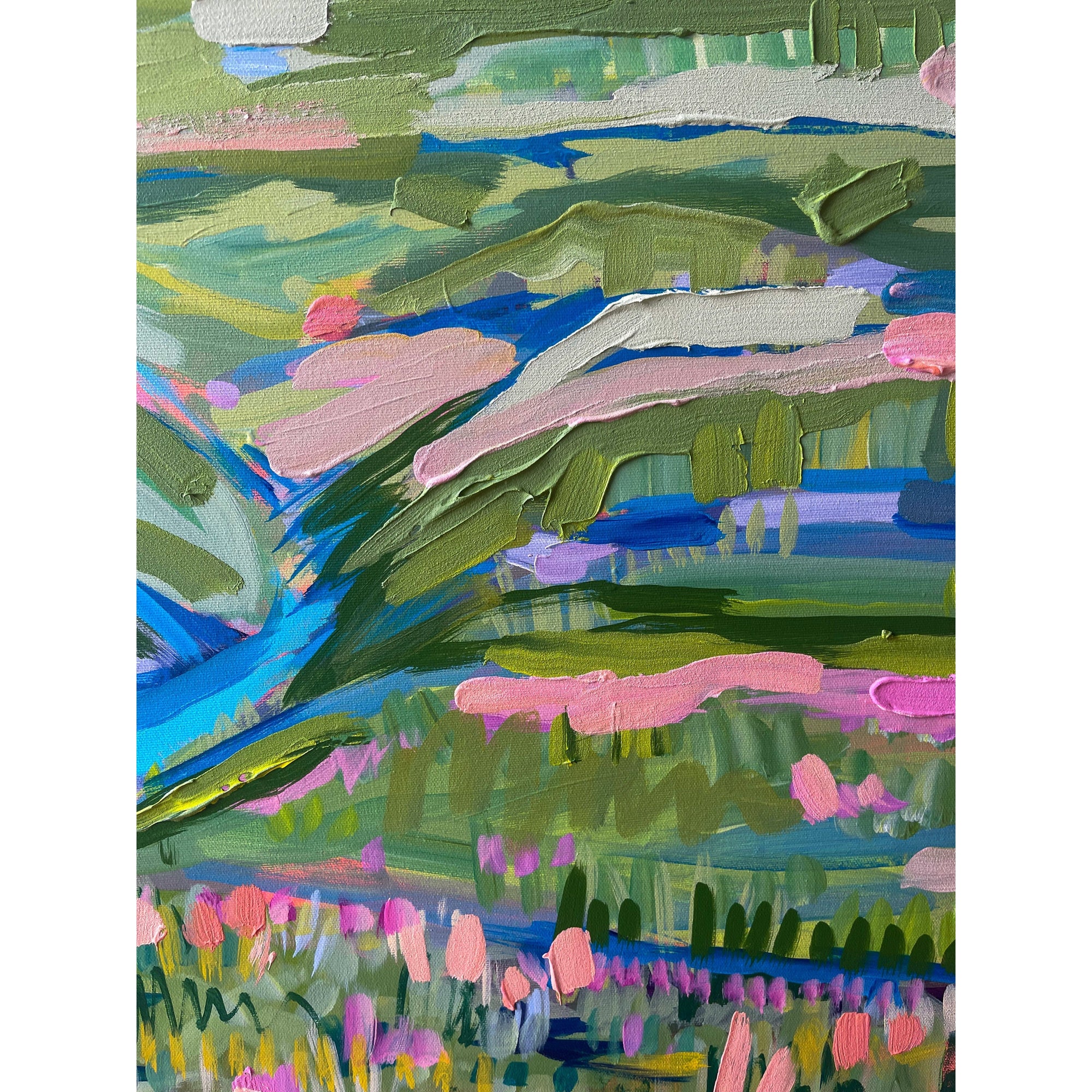 Mountain 6, 36x48-Original Painting-Amy Dixon Art + Design