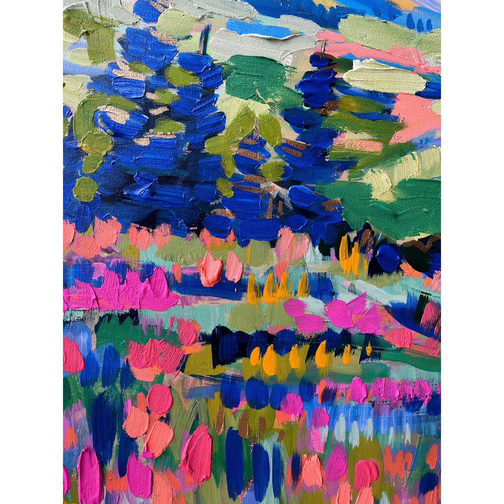 Mountain 5, 40x30-Original Painting-Amy Dixon Art + Design