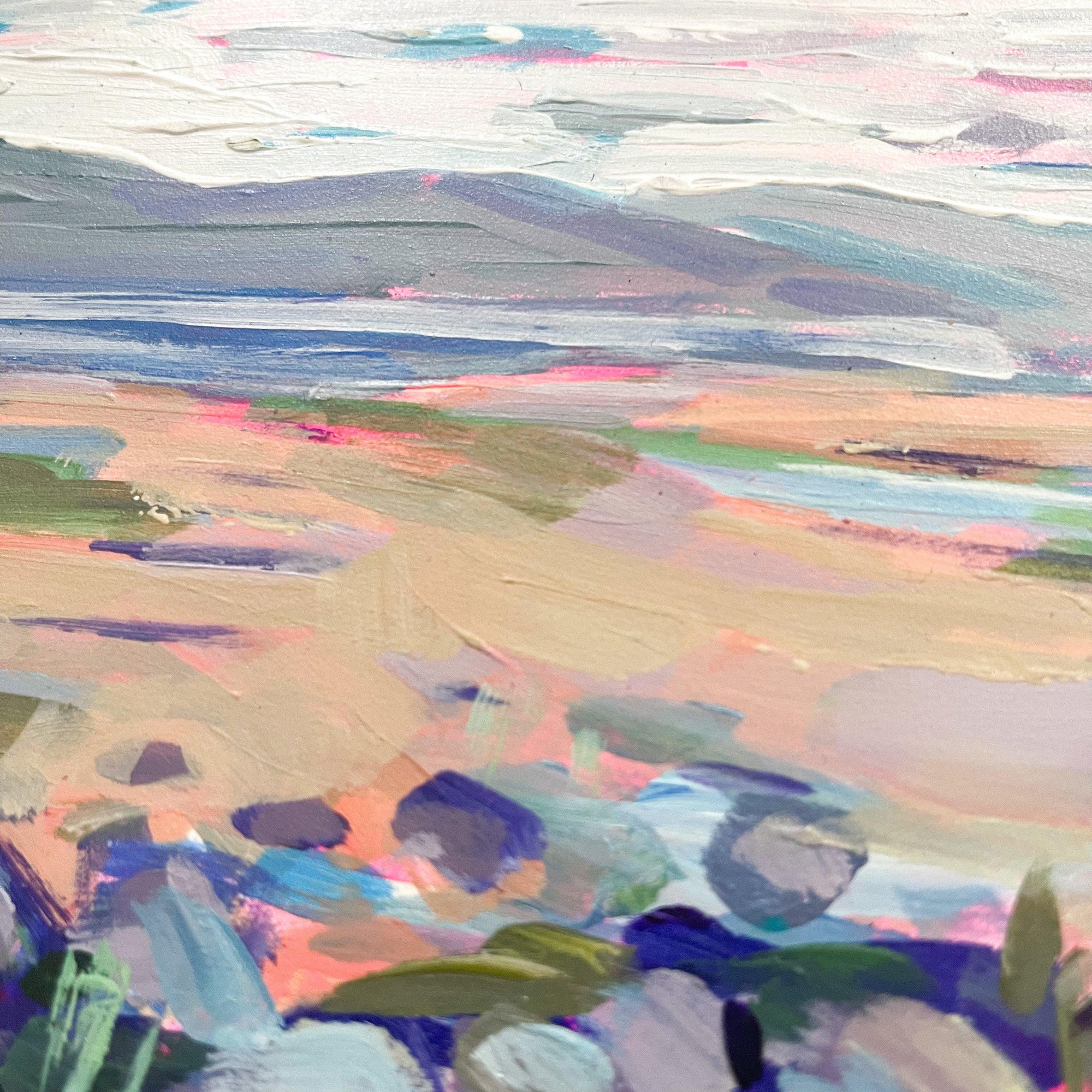 Qualicum Bay II | Original Painting | 8x10-Original Painting-Amy Dixon Art + Design