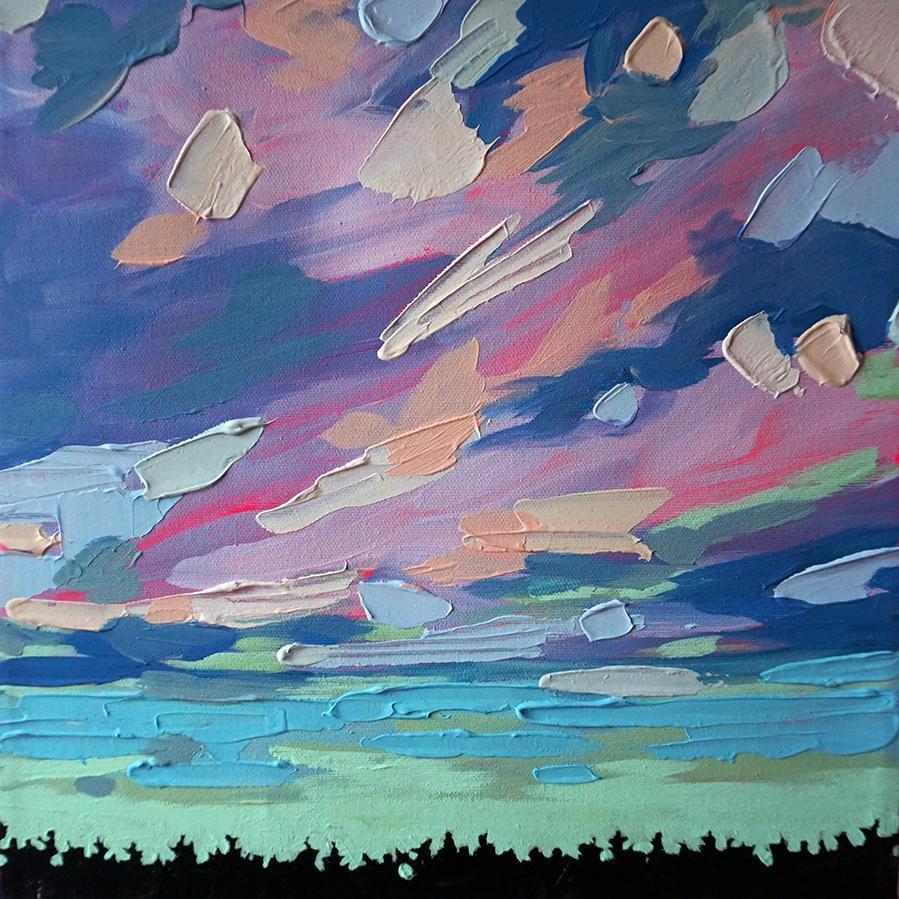 Amy Dixon art artist edmonton alberta prairie field