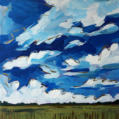 Amy Dixon art artist edmonton alberta prairie field