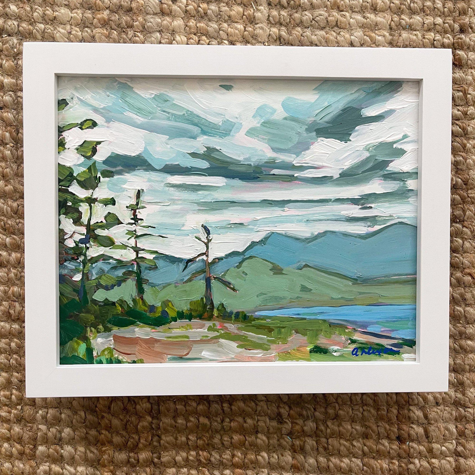 Rathtrevor Beach II | Original Painting | 8x10-Original Painting-Amy Dixon Art + Design