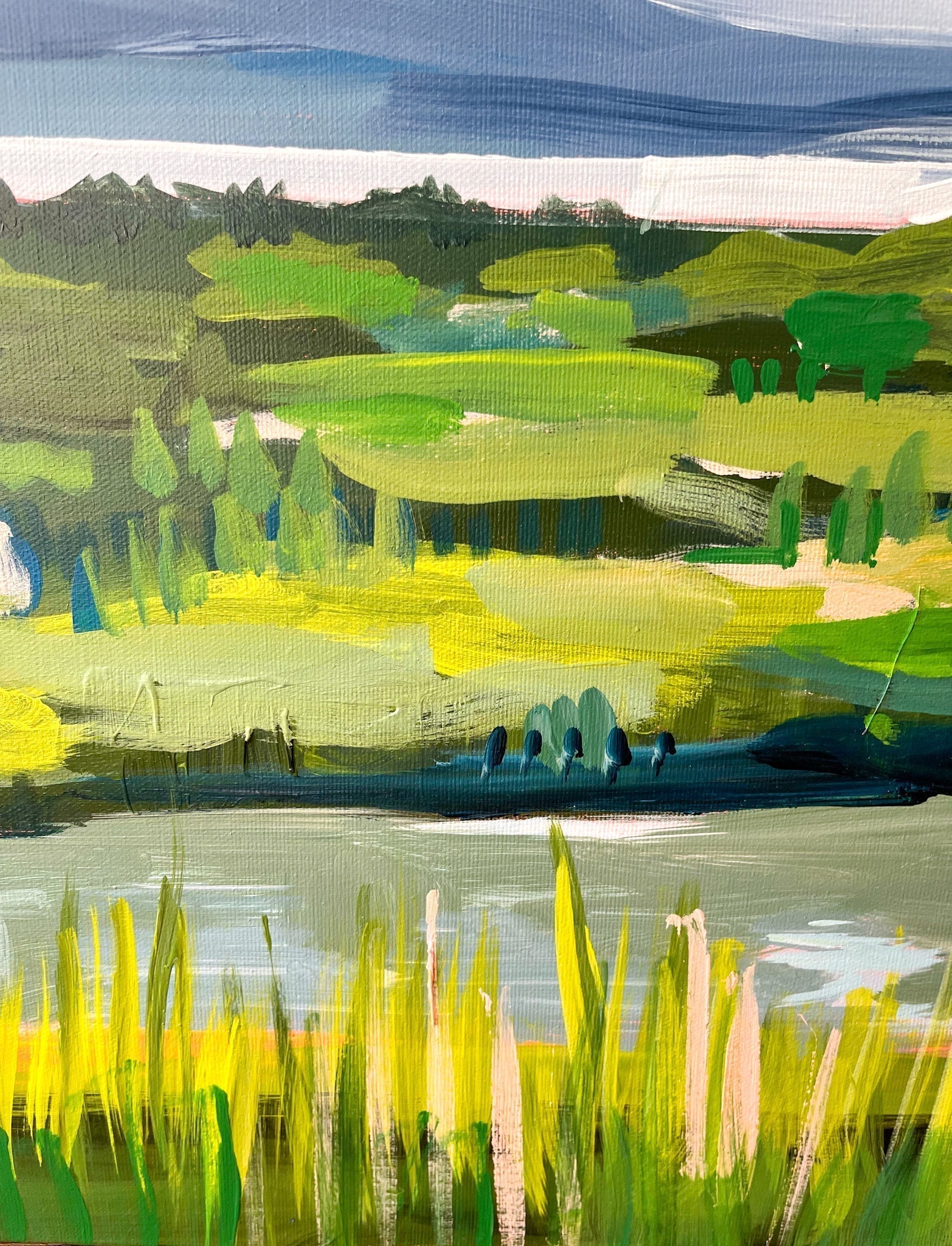 Ravine | Original Painting | 24x72-Original Painting-Amy Dixon Art + Design
