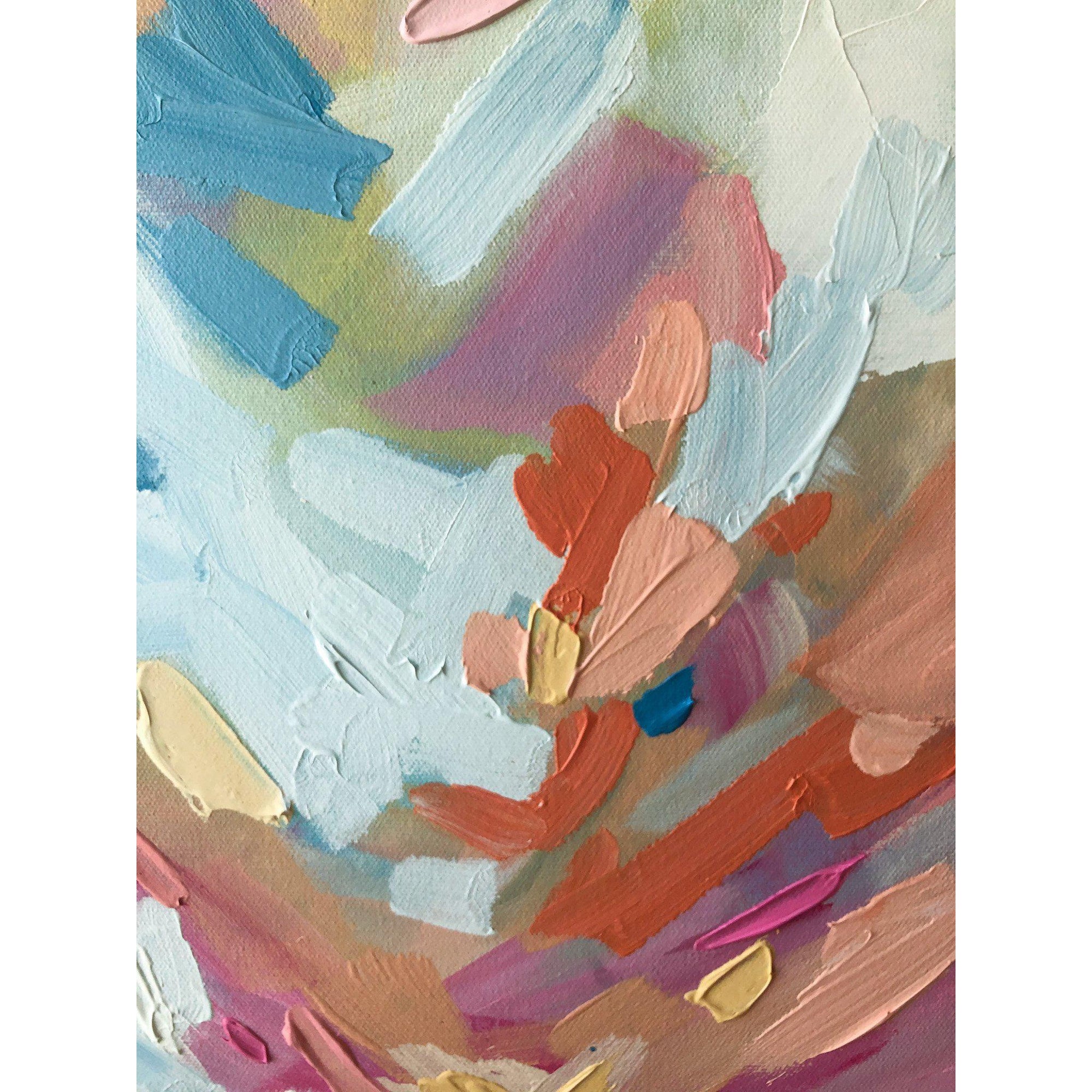 Amy Dixon art artist edmonton alberta prairie landscape canola clouds