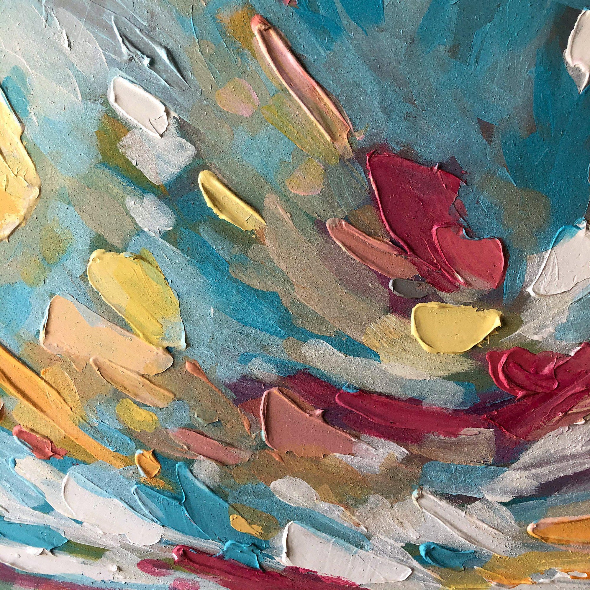 Edmonton Artist Amy Dixon Art Rise II, 20"-Original Painting