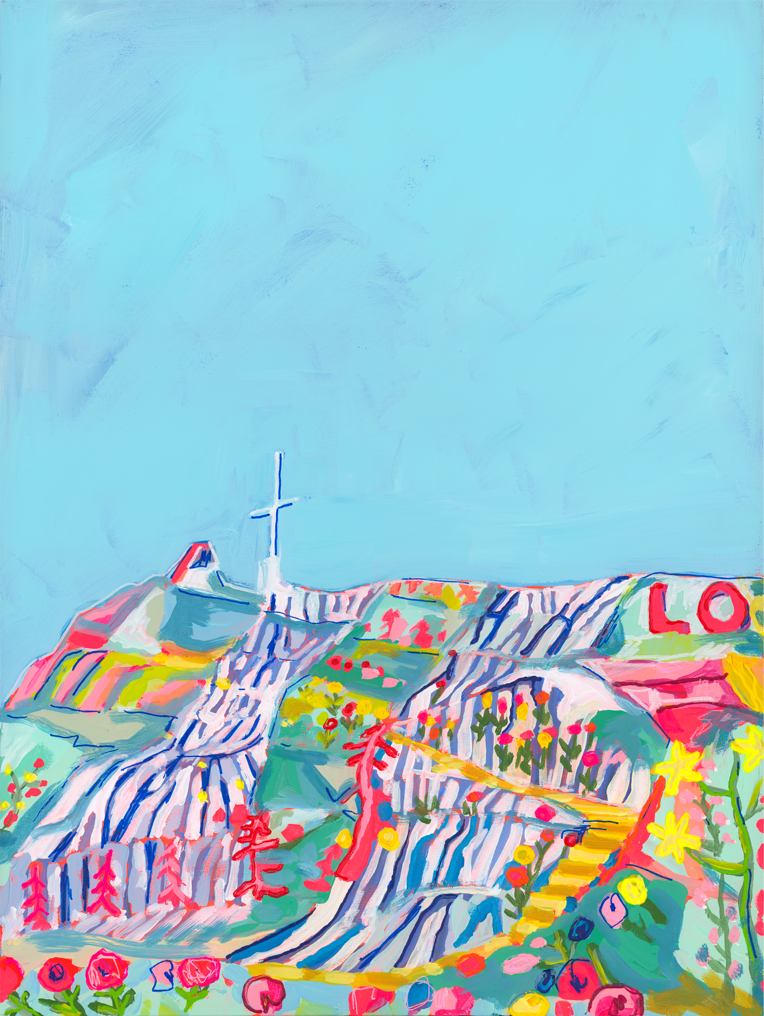 Salvation Mountain, 18x24