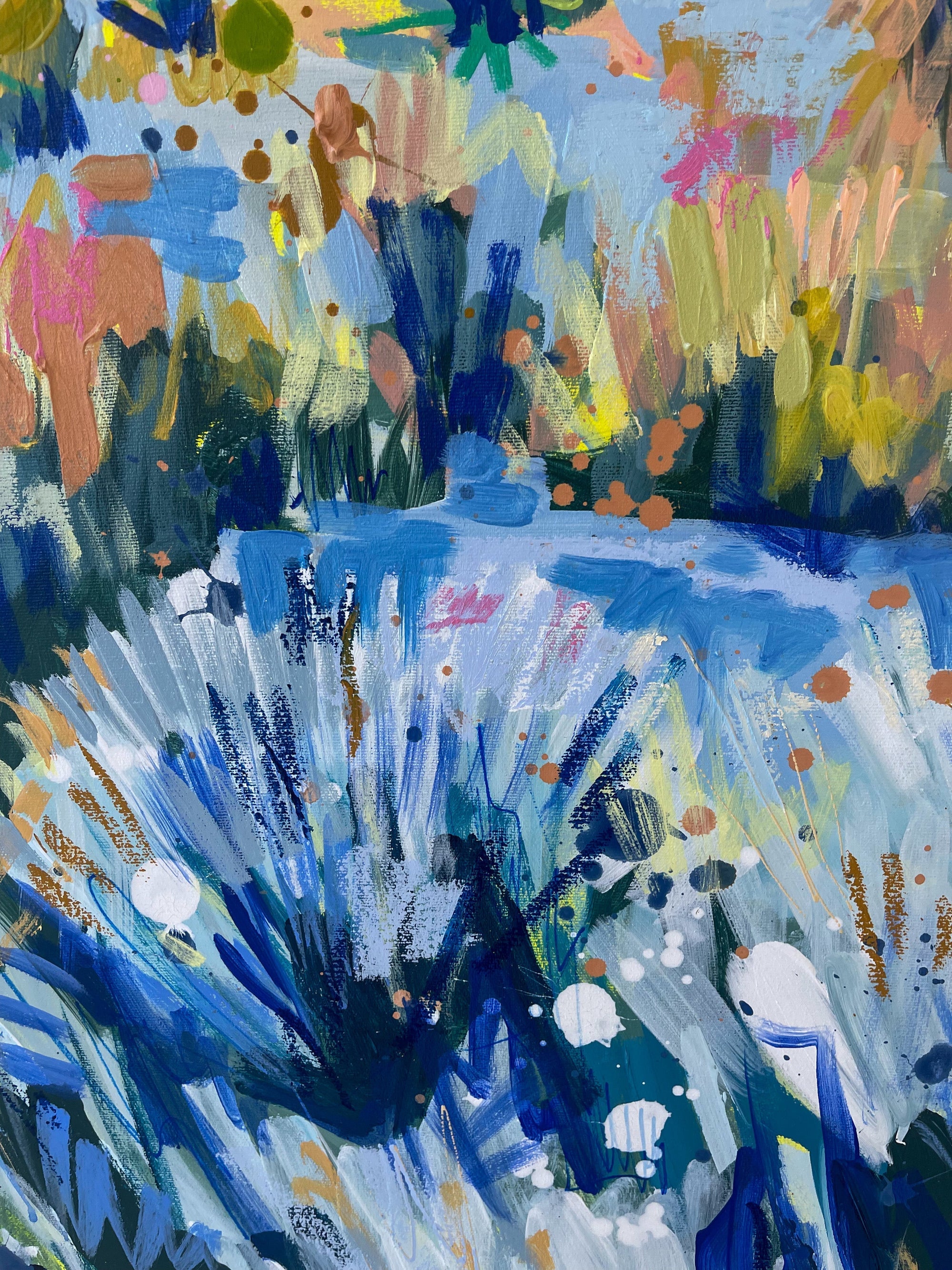 Sunshine + Shadows, 36x48