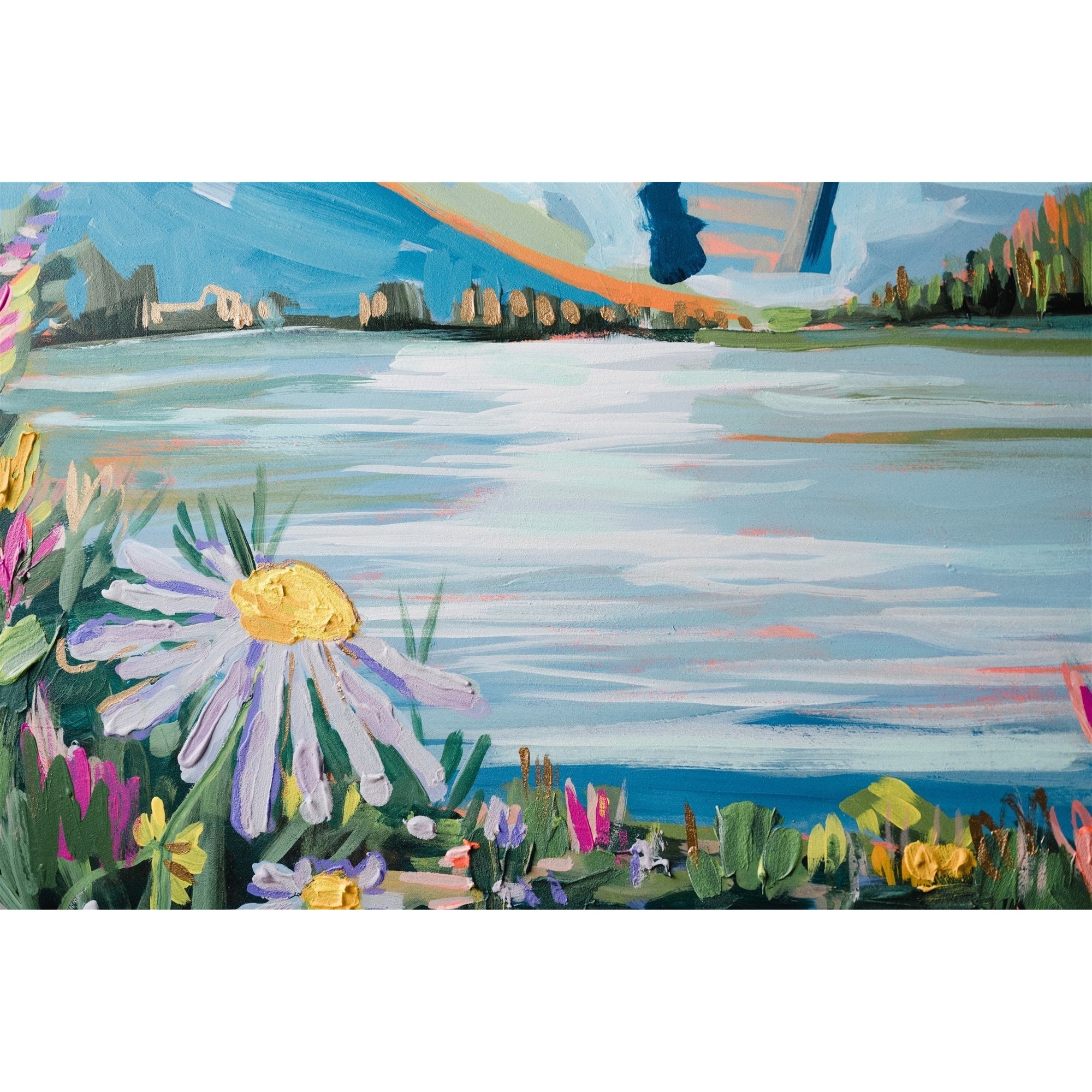 Mountain 11, 32"-Original Painting-Amy Dixon Art + Design