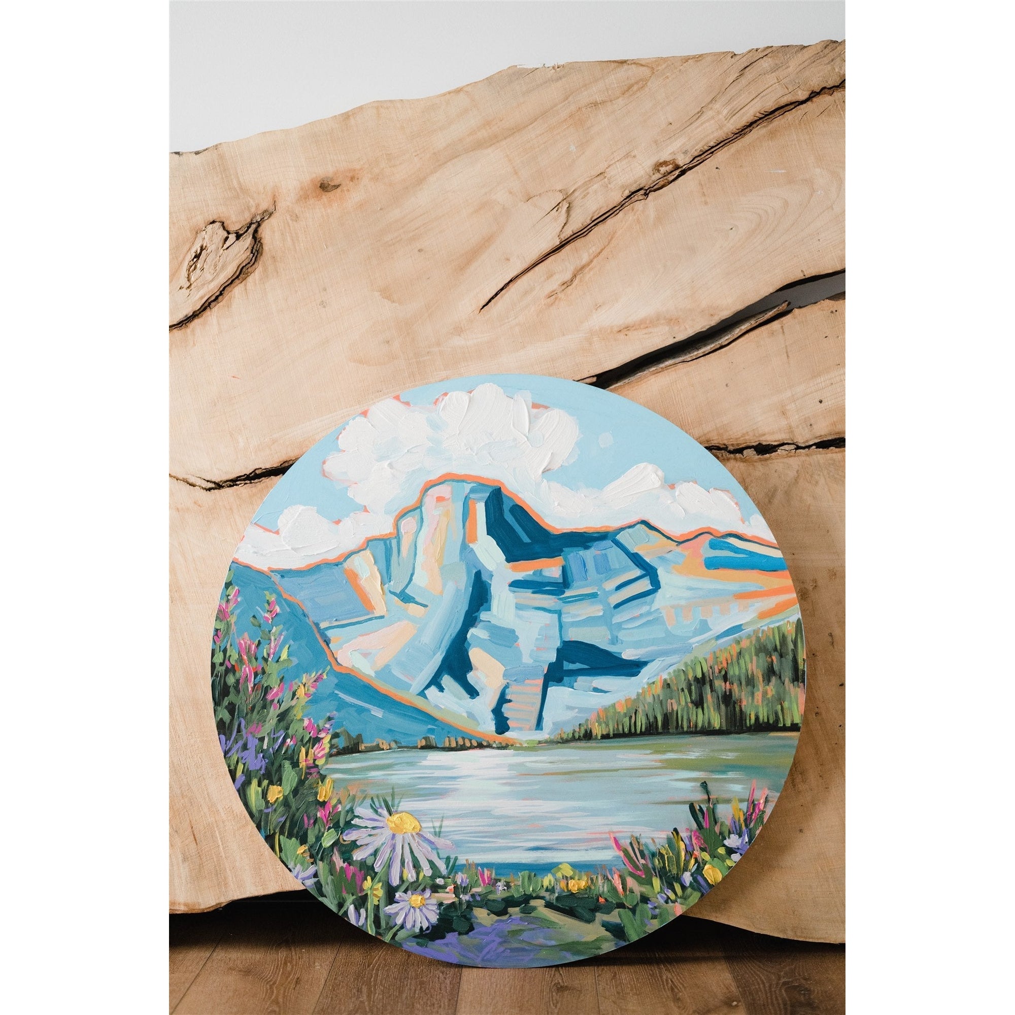 Mountain 11, 32"-Original Painting-Amy Dixon Art + Design