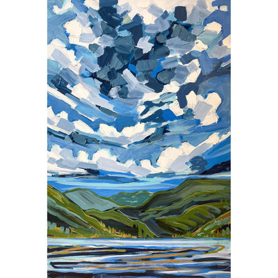 Strathcona Provincial Park | Original Painting | 24x36-Original Painting-Amy Dixon Art + Design