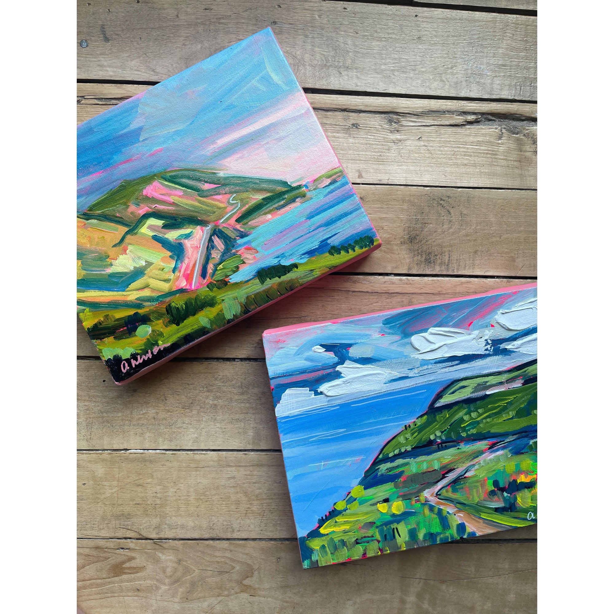 Vignettes 11 | Original Painting | 8x10-Amy Dixon Art + Design