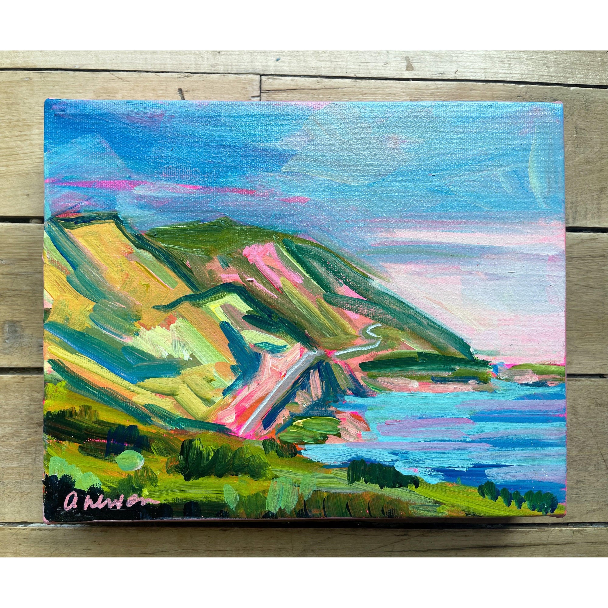 Vignettes 11 | Original Painting | 8x10-Amy Dixon Art + Design