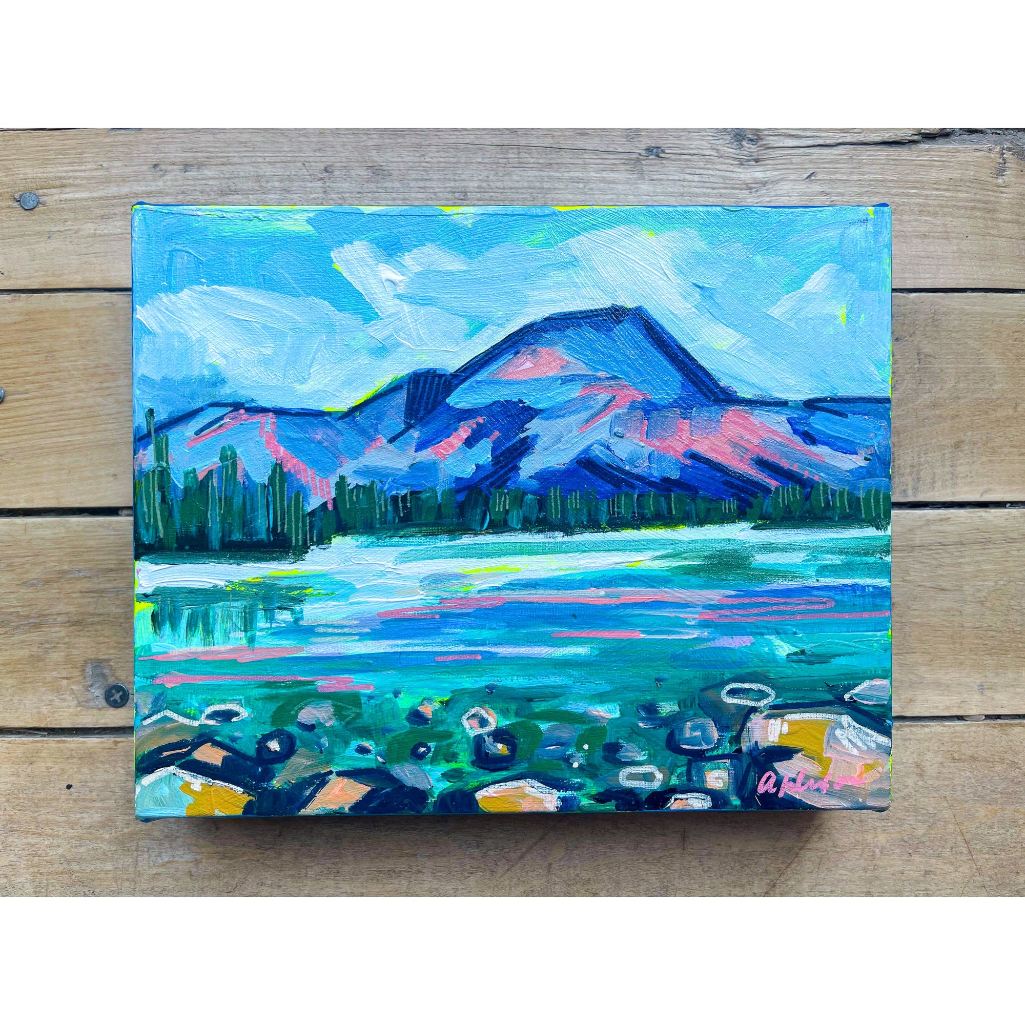 Vignettes 13 | Original Painting | 8x10-Original Painting-Amy Dixon Art + Design