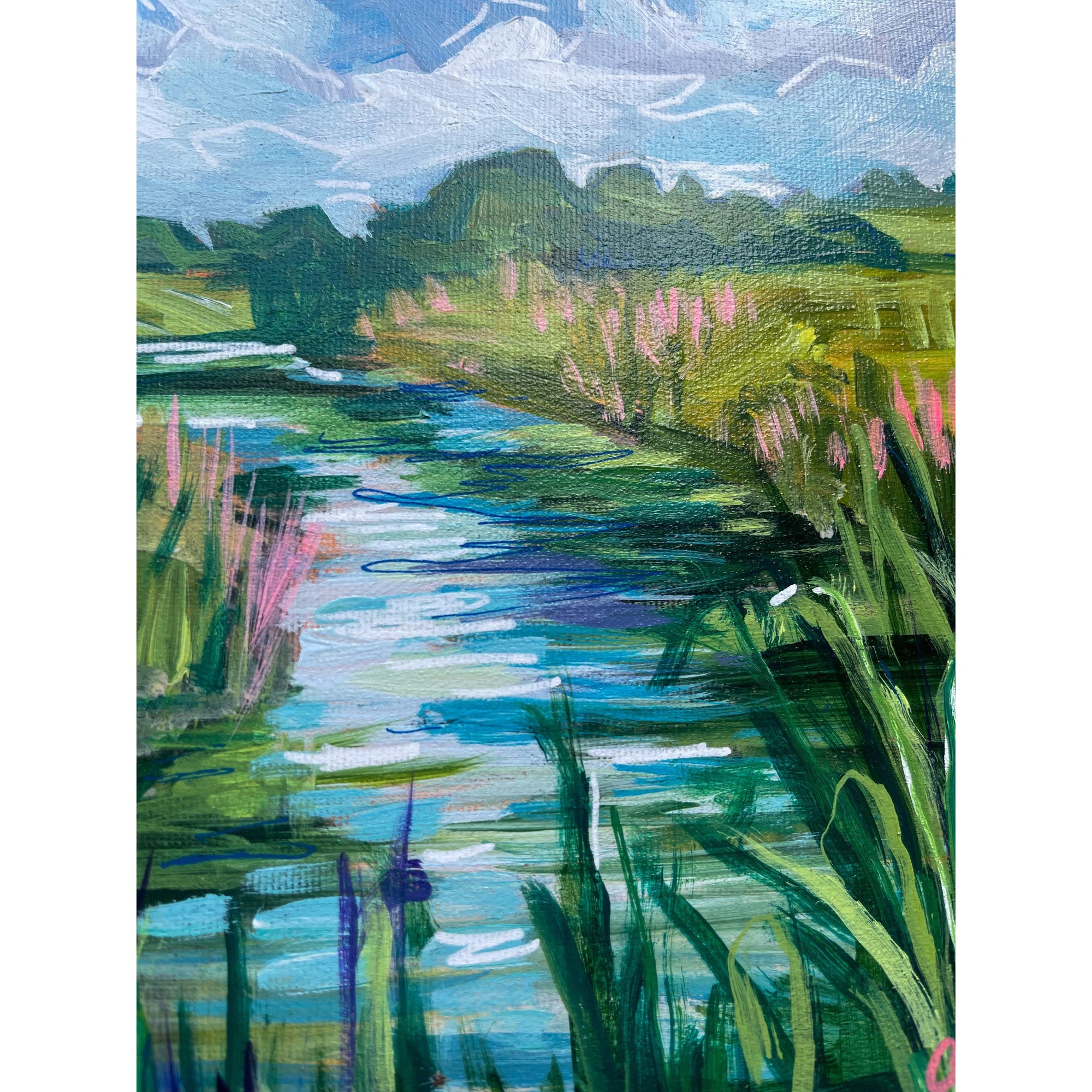 Vignettes 14 | Original Painting | 8x10-Amy Dixon Art + Design