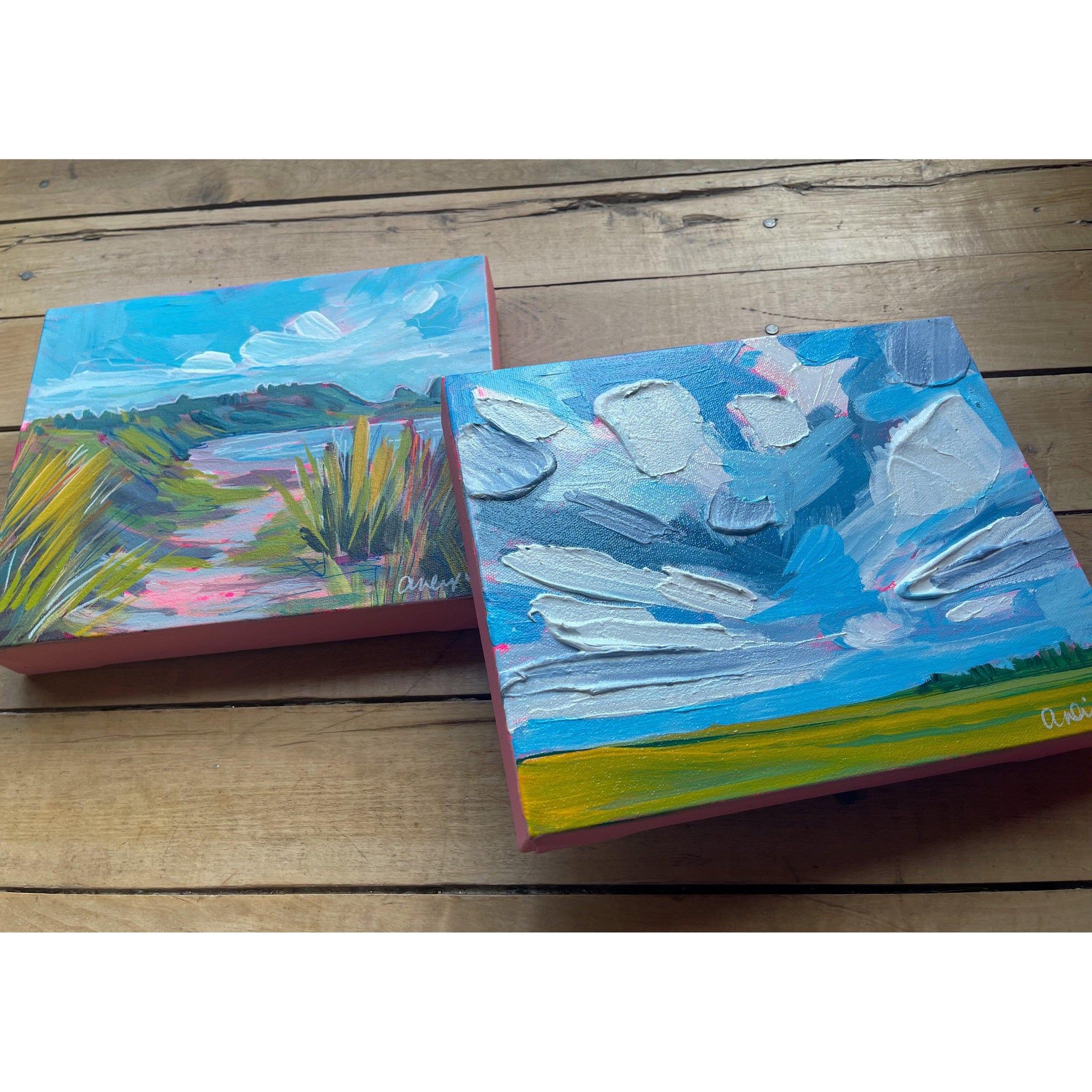 Vignettes 15 | Original Painting | 8x10-Amy Dixon Art + Design
