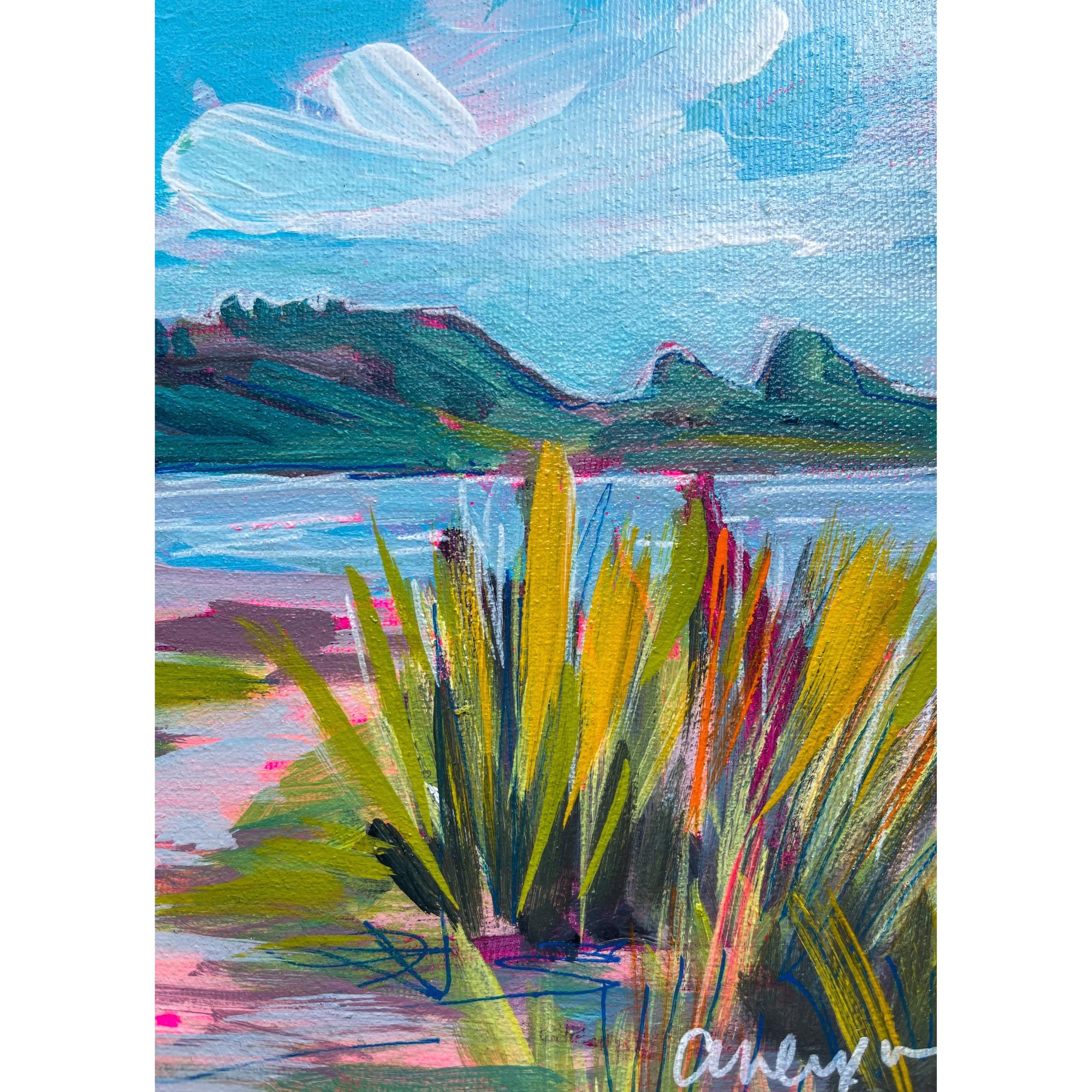 Vignettes 15 | Original Painting | 8x10-Amy Dixon Art + Design