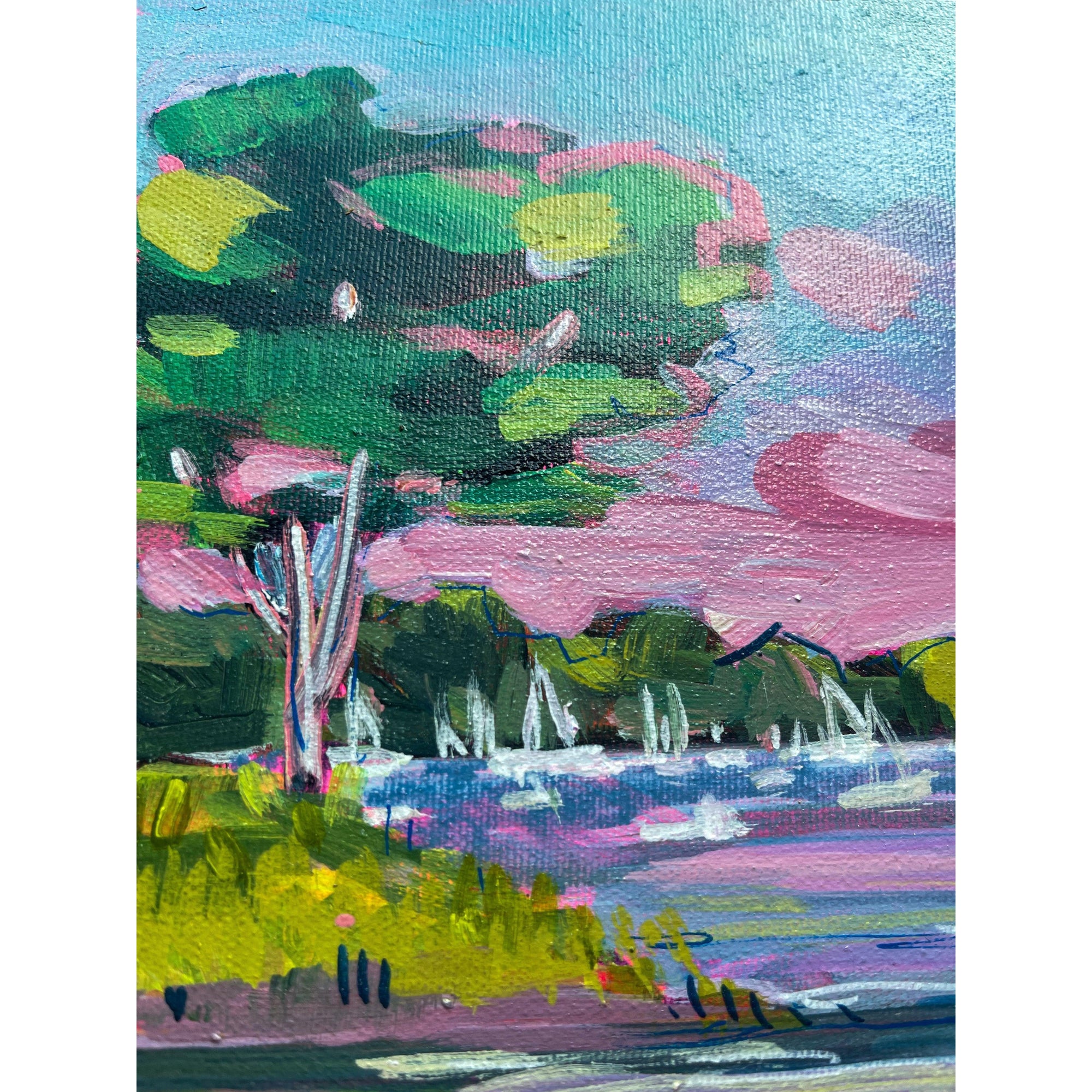 Vignettes 17 | Original Painting | 8x10-Amy Dixon Art + Design